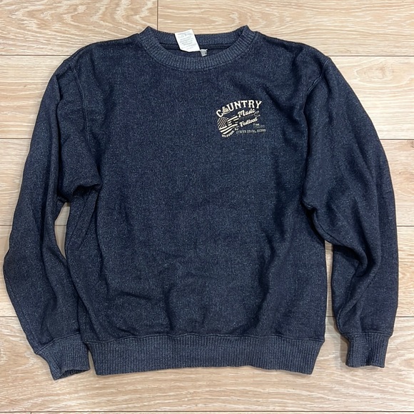 Country Music Feat Crewneck - Picture 1 of 1
